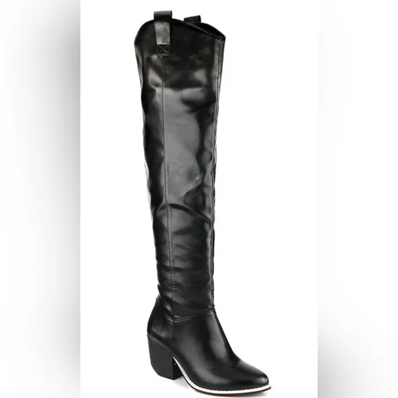 ◇NWT RENEEZE - Victoria - 7.5 black over-the-knee boots! - Picture 1 of 8